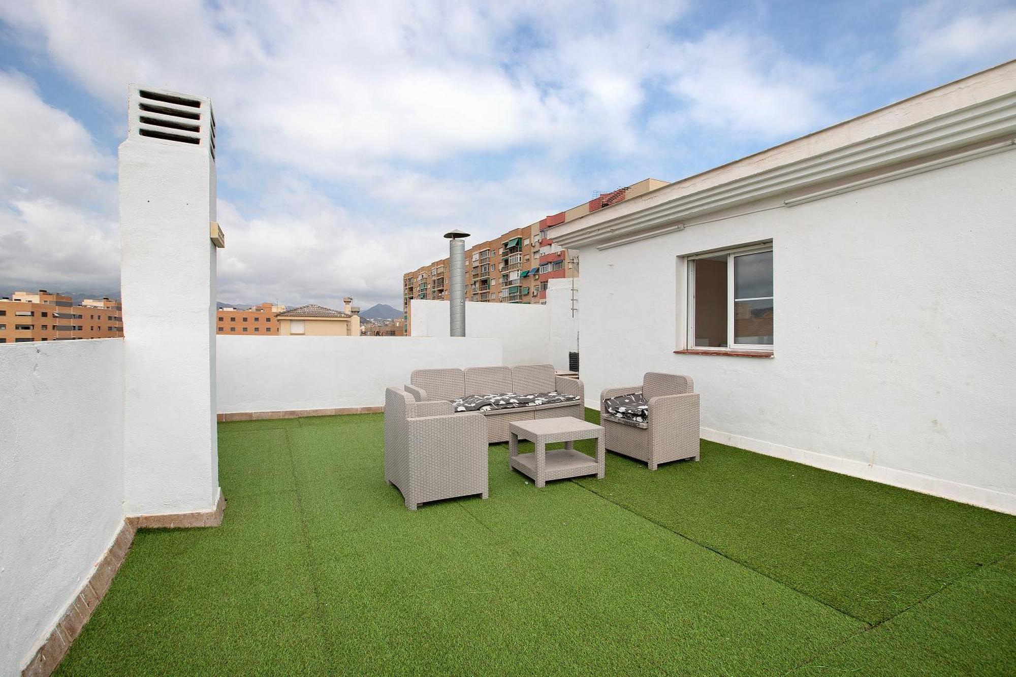 Atico Duplex En Malaga Apartment Exterior foto